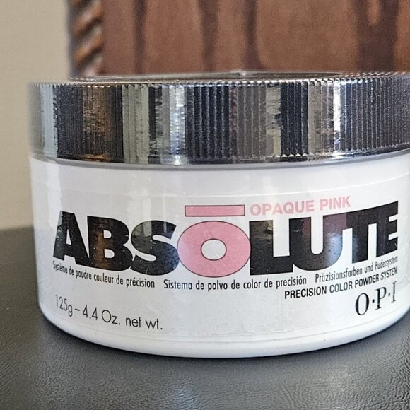 OPI Absolute Opaque Pink Acrylic Nail Powder - Picture 1 of 3